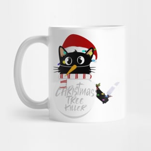 Funny Christmas tree killer Mug